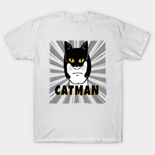 CatMan New Super Hero in Town T-Shirt